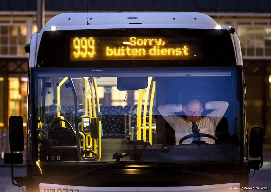 Mogelijk 15 stakingsdagen verspreid over 6 weken in het streekvervoer