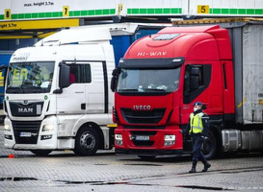 Vervoersbedrijven zijn blij met invoering van vrachtwagenheffing
