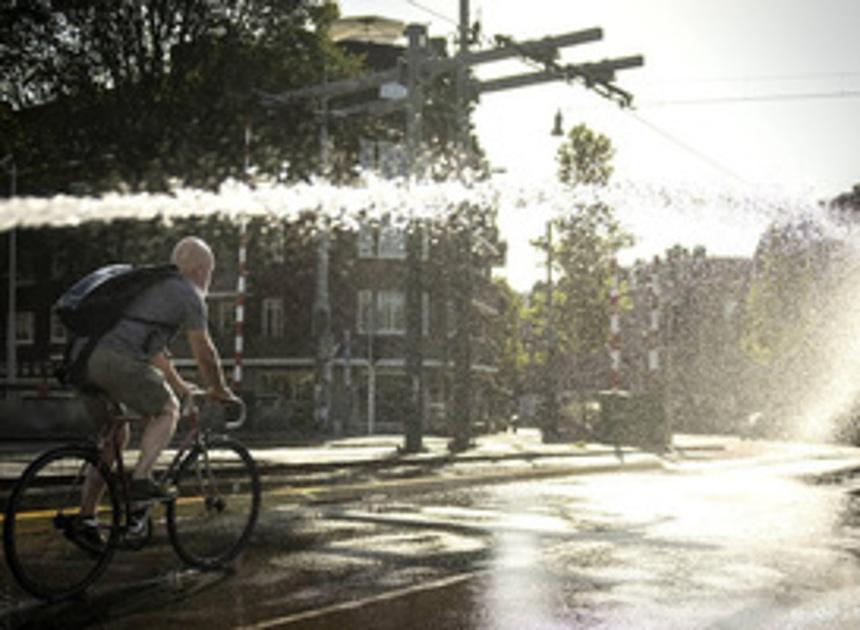 De hitte zorgt vooralsnog nauwelijks voor ongemak op de wegen