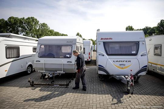Flink meer caravans en campers verkocht