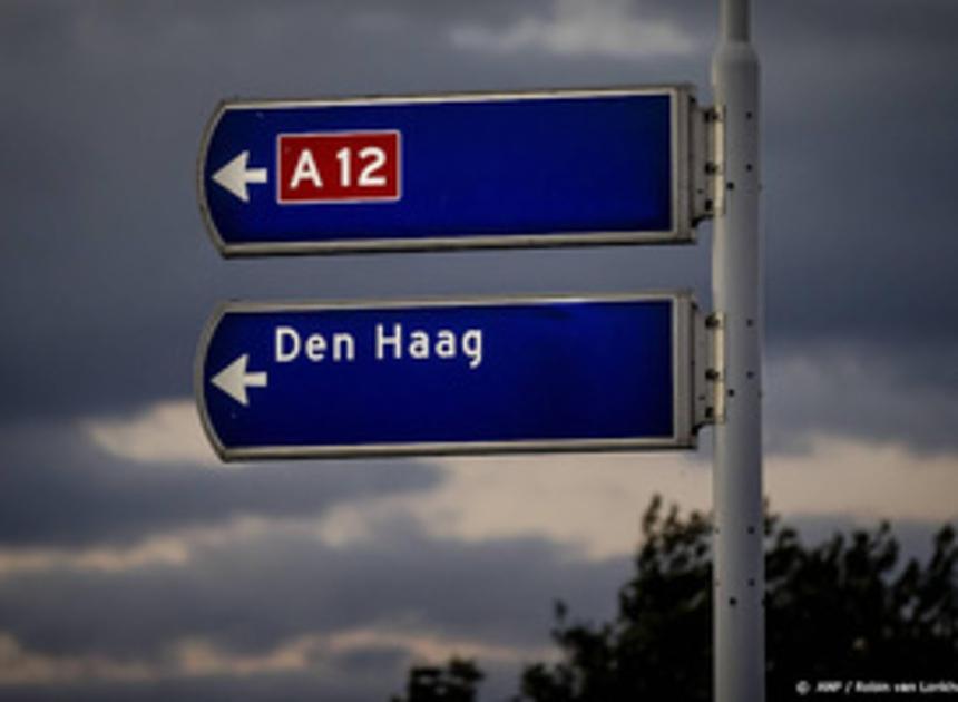 A12 bij Den Haag wordt uit voorzorg afgesloten