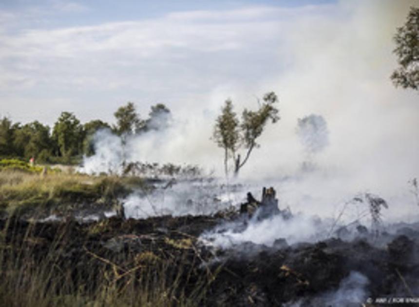 Veel koolmonoxide rond brandhaard in de Peel