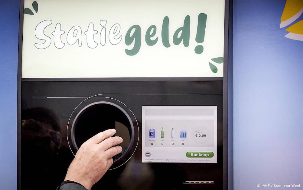 NS besluit in oktober over statiegeldautomaten op meer stations