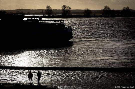 Rijn bij Lobith minder boven ANP dan verwachting Rijkswaterstaat