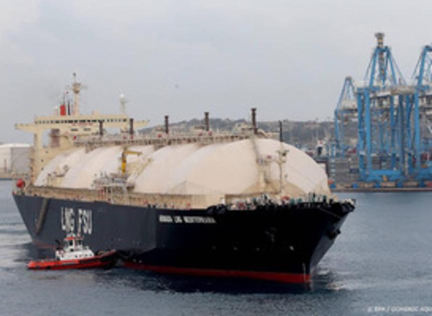 Meer schepen met ladingen aardgas omgeleid naar Europa