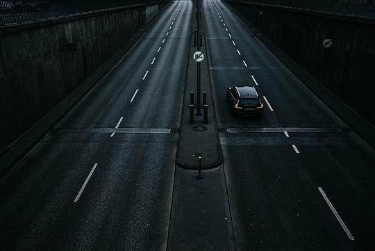 Vanochtend kettingbotsing A59 bij knooppunt Hooipolder