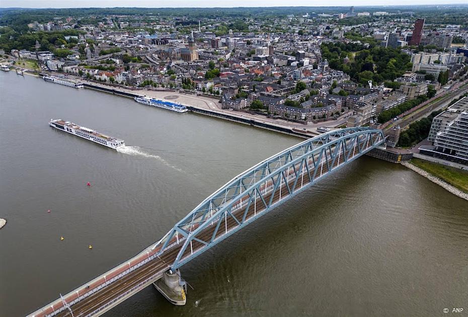 Spoor op spoorbrug bij Nijmegen is niet stabiel