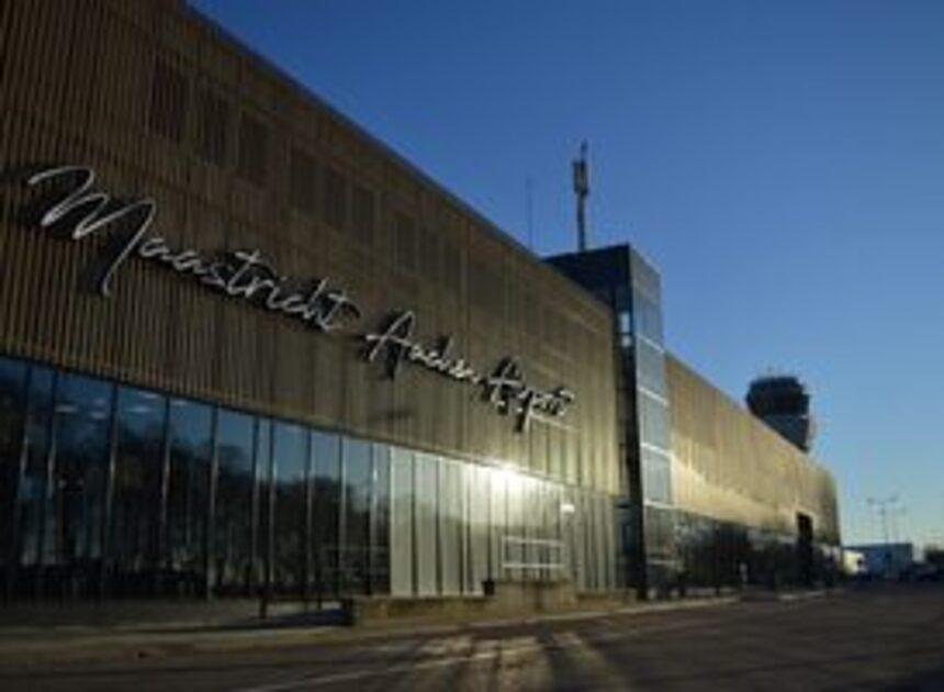 Laadperron elektrisch materieel aangelegd op Maastricht Aachen Airport