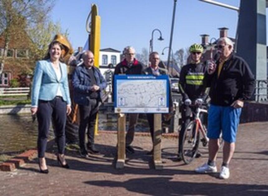 Nieuwe fietsroute van 144 kilometer genaamd Noorderrondritten geopend