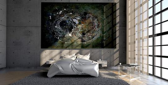 bed in kamer