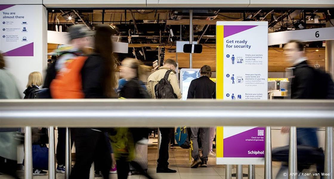 Securitytijdslots Schiphol nu ook voor bestemmingen buiten het Schengengebied
