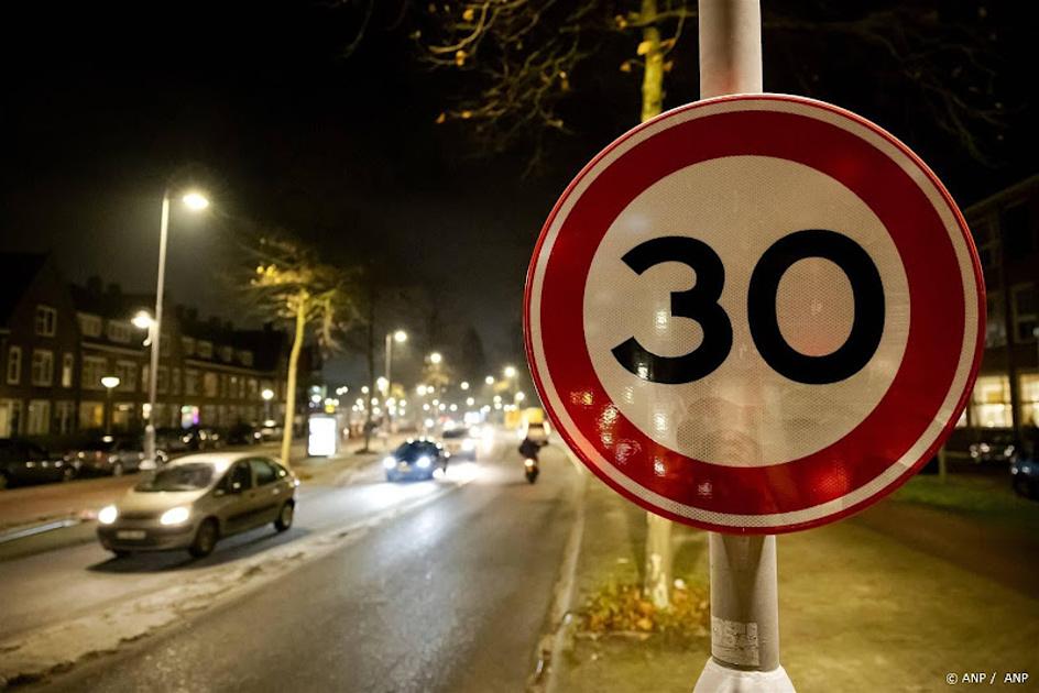 Nieuwe maximumsnelheid voor meeste wegen in Amsterdam