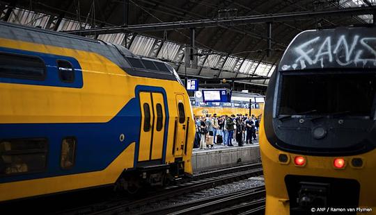 Minder Intercity's Amsterdam - Eindhoven tot 21:00 vandaag