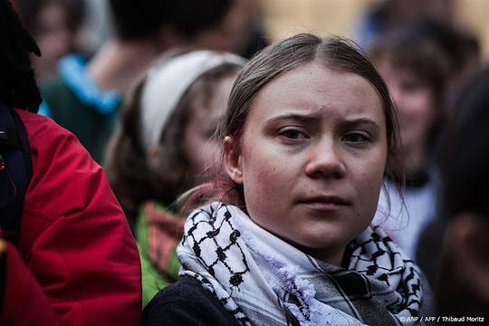 Greta Thunberg zaterdag bij A12-blokkade door ER