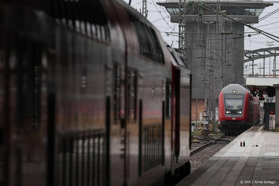 Eén op drie lange treinreizen over Duits spoor valt alsnog uit