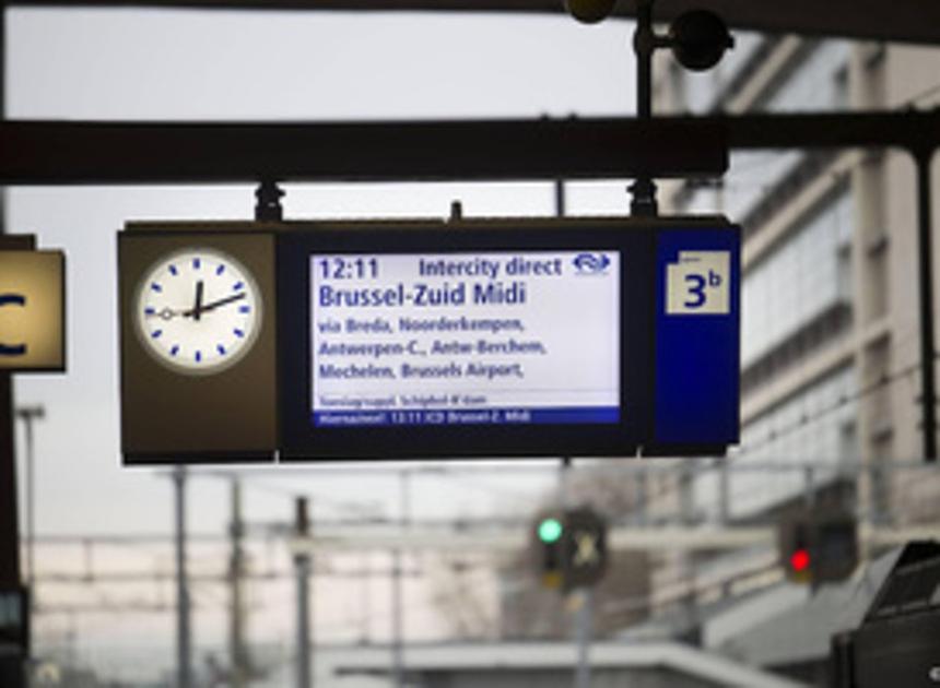 In de treinen naar België zaten afgelopen week ruim 20.000 Nederlanders 