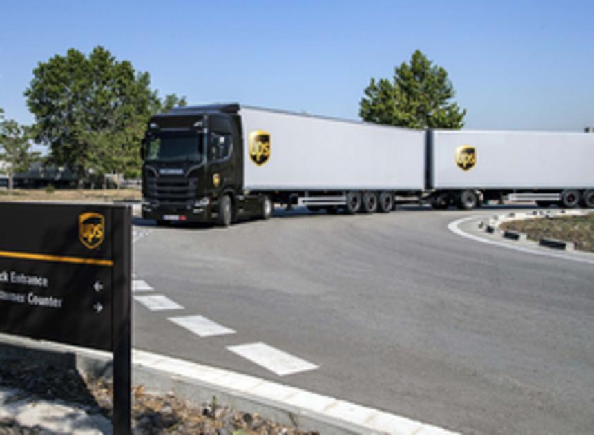Duotrailers maken vrachtwagenvloot UPS toekomstbestendig