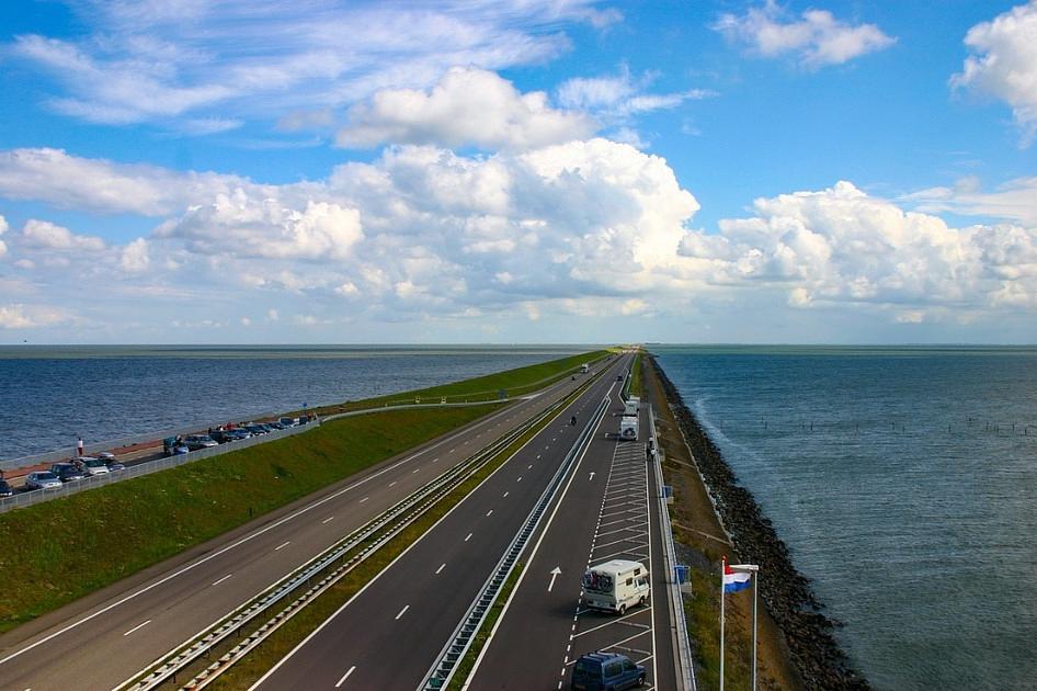 In juli twee dagen fietsen en wandelen over de Afsluitdijk