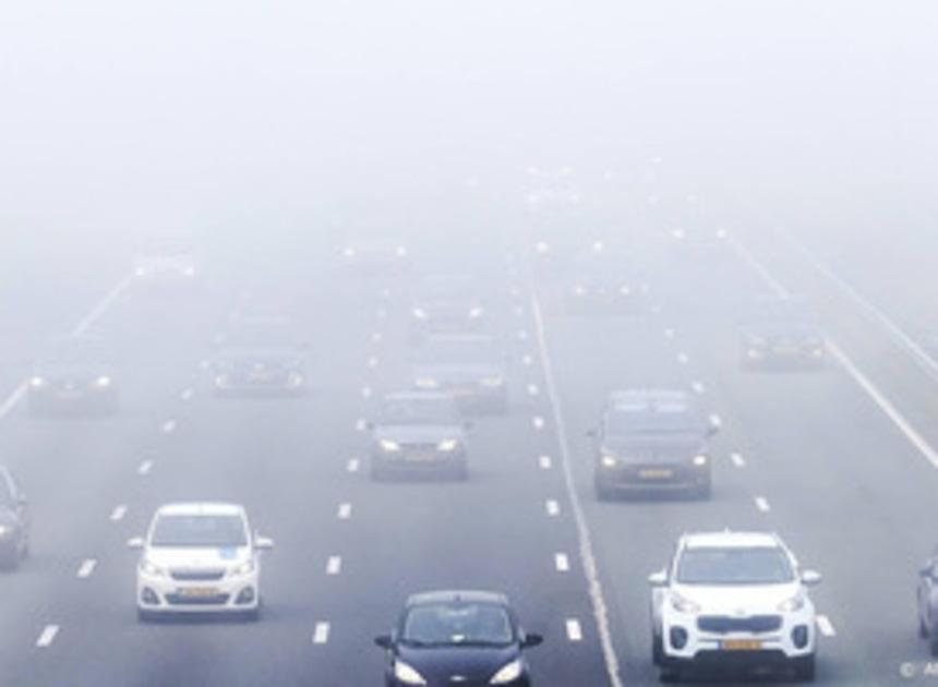 KNMI waarschuwt voor lokaal dichte mist in bijna het hele land