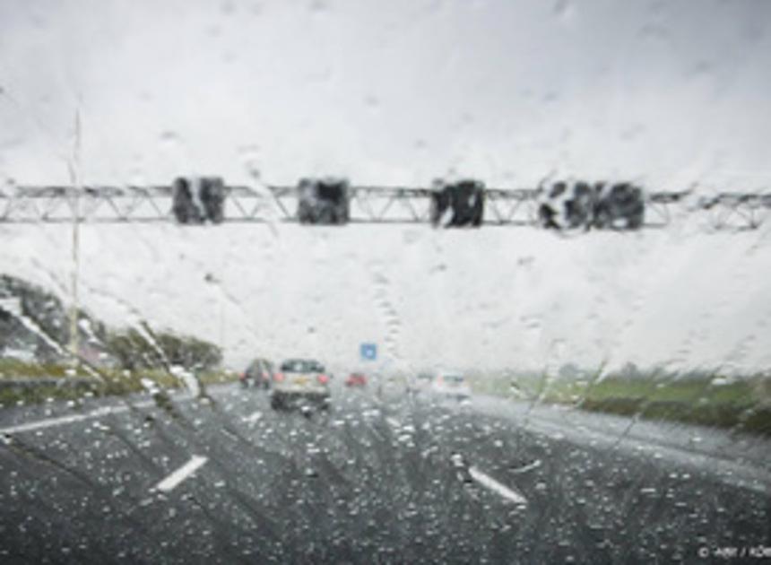 Drukste ochtendspits van het jaar door slecht weer