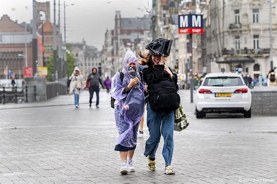 Code geel: storm Louis op komst