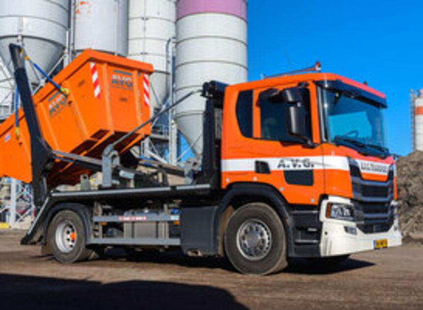 AVG Bouwstoffen kiest nieuwe Scania P250 voor vervoer containers