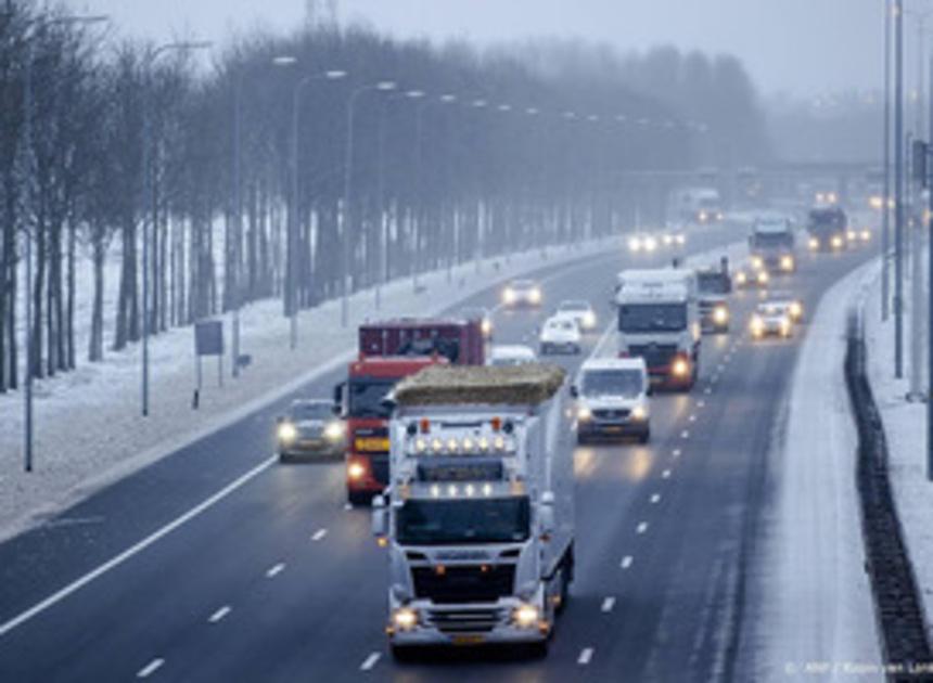 Morgen code geel vanwege gladheid door winterweer