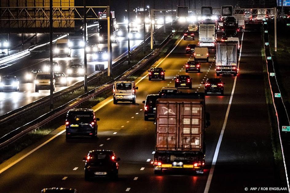 Grote drukte op de weg na paasweekend