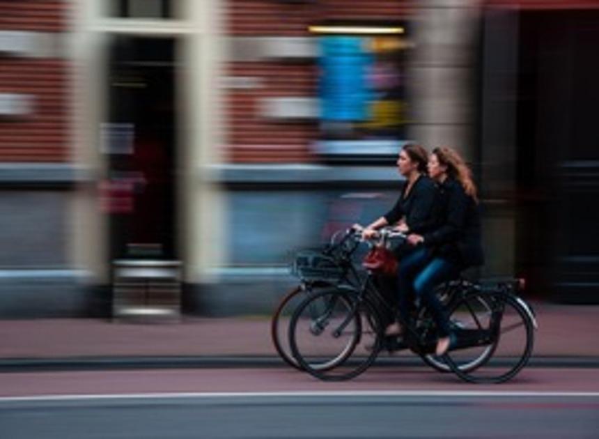 Fietsers vierden feest tijdens het eerste Fietsfestival in Zwolle
