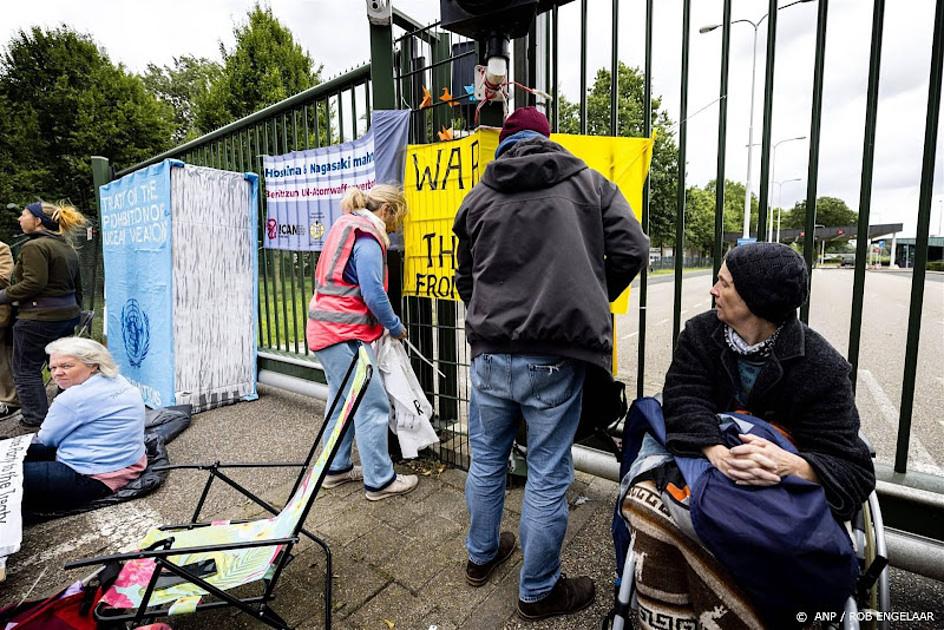 Vliegbasis Volkel: vijftien demonstranten opgepakt