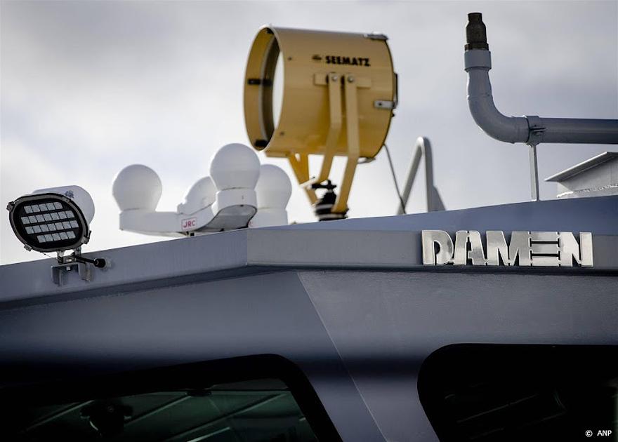 Scheepsbouwer Damen levert minder schepen door sancties Rusland