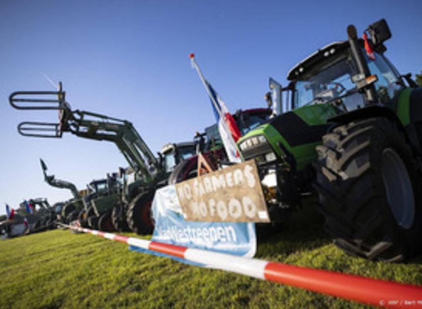 Enorme drukte op de weg door boerenprotesten