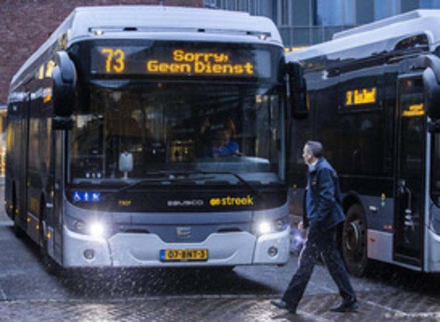 Woensdag beginnen de stakingen in het streekvervoer