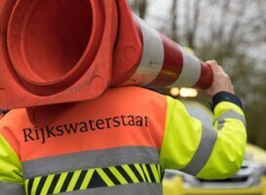 Werkzaamheden Rijkswaterstaat op Tholensebrug