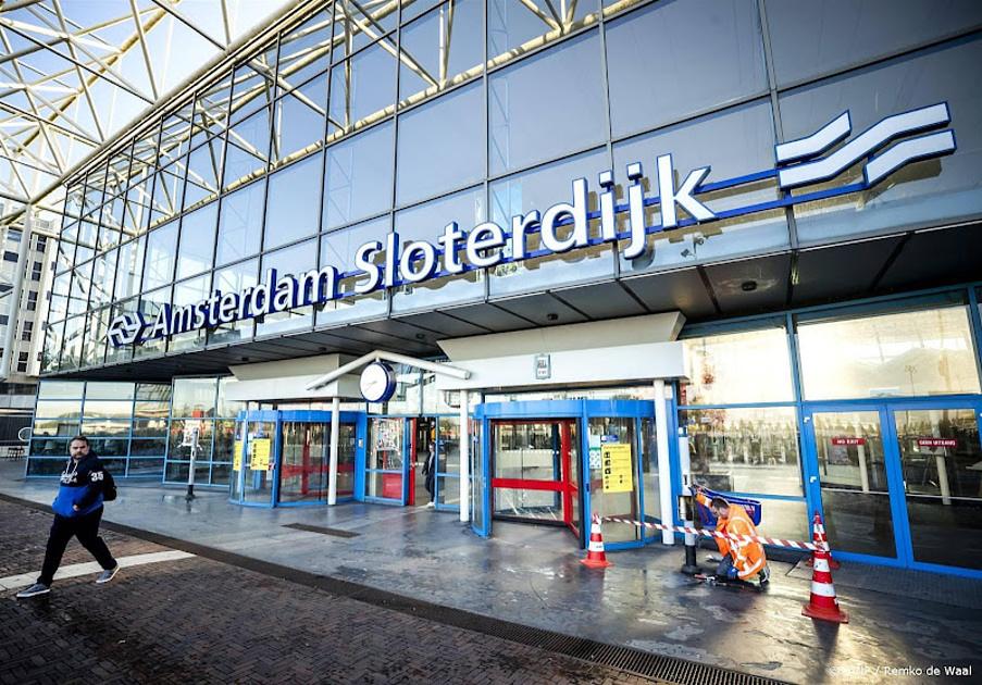 Tussen Amsterdam Sloterdijk en Haarlem alleen bussen in weekend