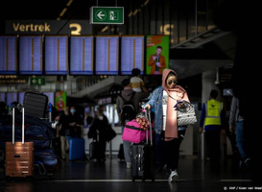 Schiphol: grote drukte vanwege einde meivakantie, maar alles liep goed door