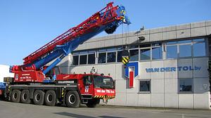 Machinisten mobiele telescoop kranen logo