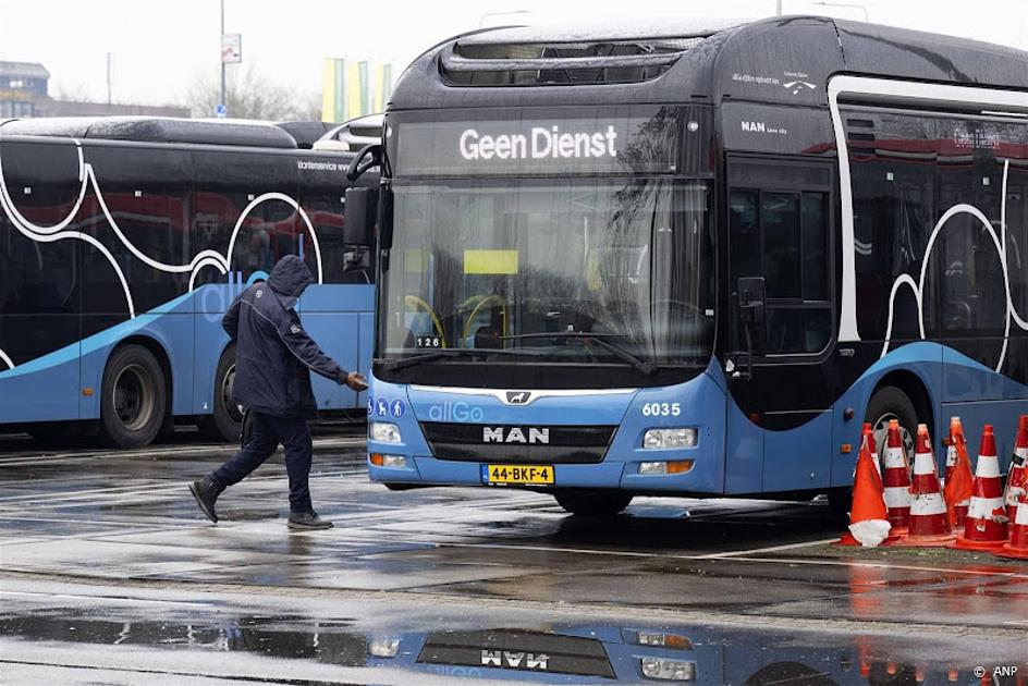Week vol ov-stakingen in Groningen en Friesland