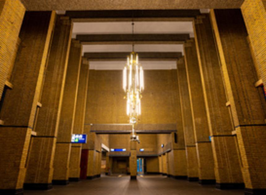 Monumentaal station Naarden-Bussum in ere hersteld 