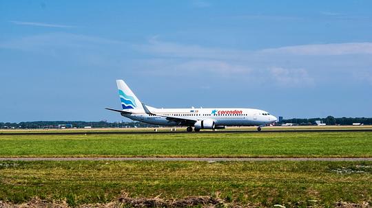 Vandaag eerste Corendon-vlucht met Airbus A320 vanaf Maastricht Aachen Airport