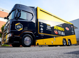 Scania levert bijzondere truck aan Team Jumbo-Visma