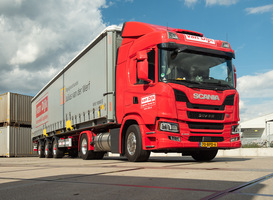 Van Dijk Logistics tevreden met Scania’s op bio-LNG