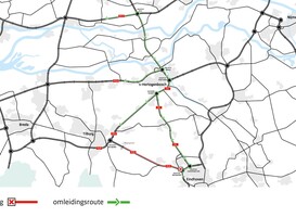 Nachtafsluitingen A58 tussen knooppunt Batadorp en afrit (9) Moergestel