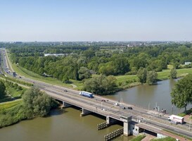 Wantijbrug in Dordrecht deze maand twee keer afgesloten voor verkeer