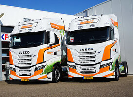 Beurskens Allround Cargo 'vergroent' met twee IVECO S-WAY NP’s