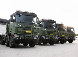 Scania levert eerste Gryphus 8x8 aan Defensie