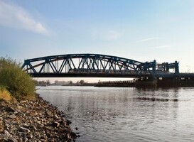 Spoorbrug bij Zutphen dicht door werkzaamheden ProRail