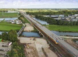 Minder overlast door nieuwe spoorbruggen in Zwolle