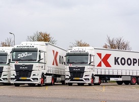 300ste MAN in gebruik genomen door Koopman Logistics