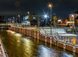 Provincie rondt renovatie Wilhelminasluis in Zaandam af